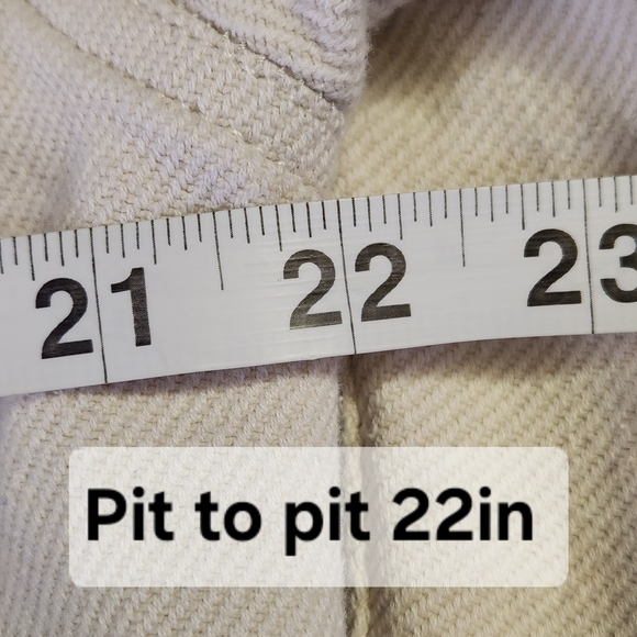 Carhartt Ivory Workshirt Jacket with Chest Pockets - Picture 7 of 10